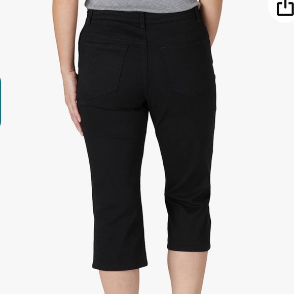 Lee Womens Relaxed Fit Capri Pant in Sz14 - Picture 2 of 7